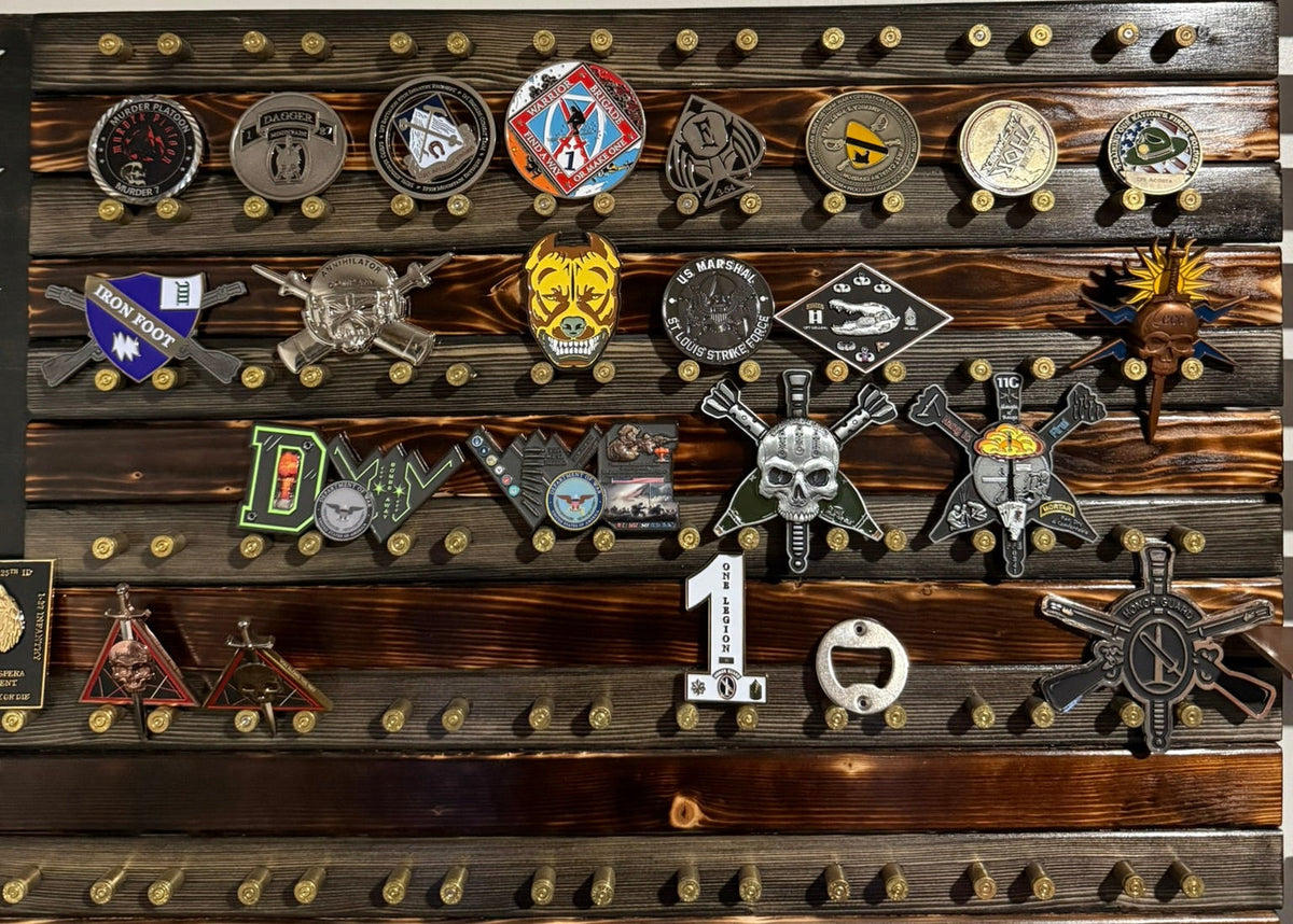 Challenge Coin Displays