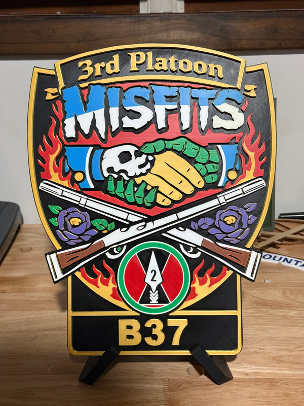 Custom Misfit Platoon Piece