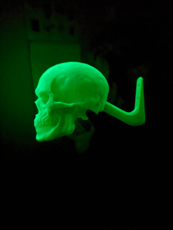3D Printed Skull Hat Stand