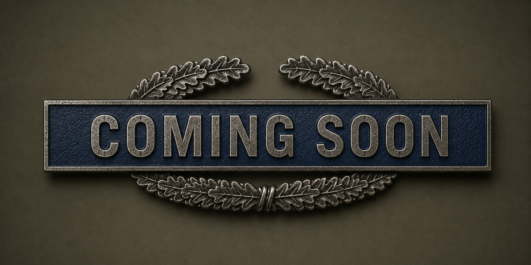 Badge-style COMING SOON placeholder image for Air Assault Badge listing