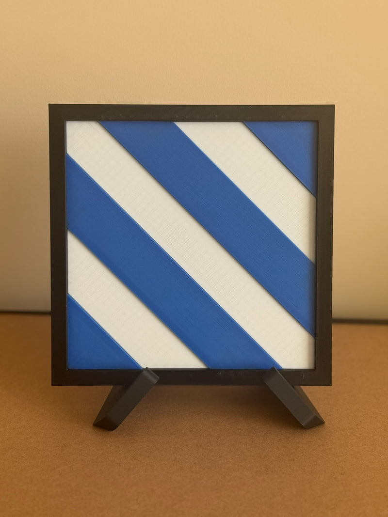 3rd Infantry Division Patch Display