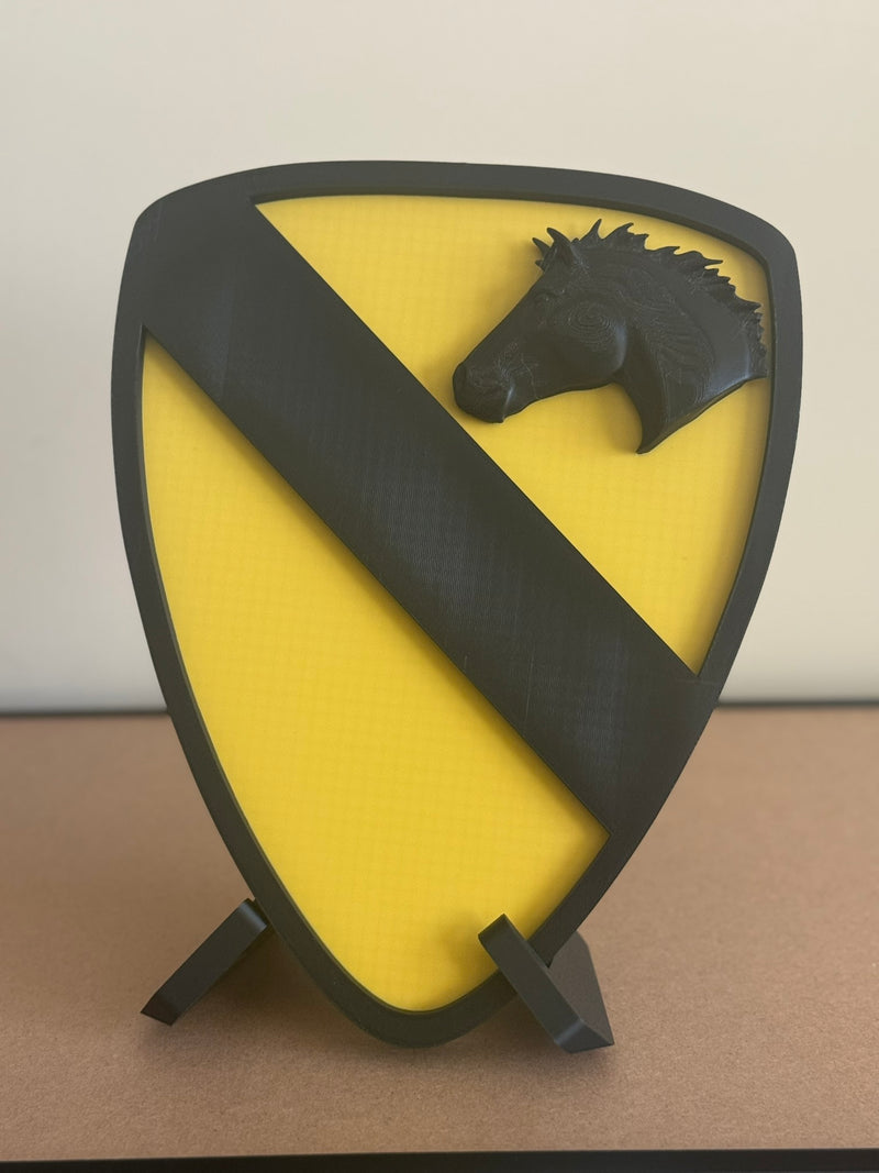 1st Cavalry Division Patch Display